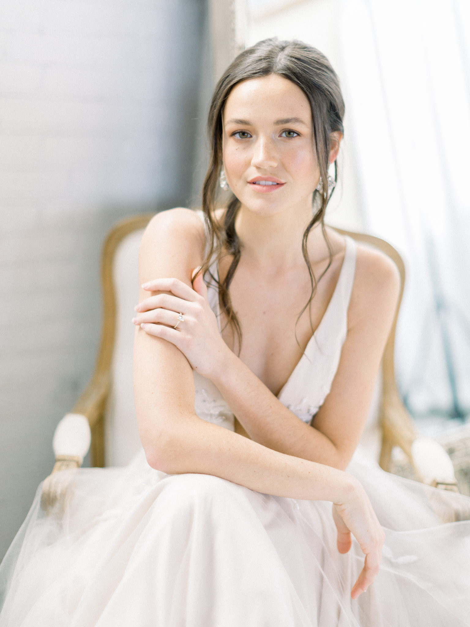 Romantic Fine Art Bridal Editorial | myladydye.com